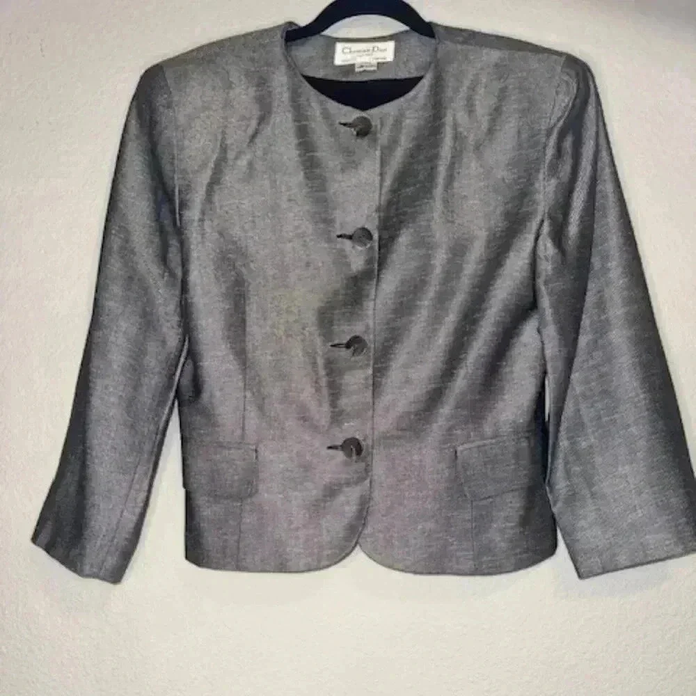 Vintage Christian Dior Women's Jacket‎